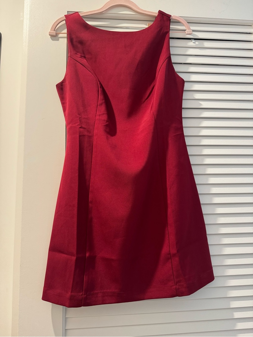 Vici Red Sleeveless Mini A-Line Dress - Picture 2 of 4